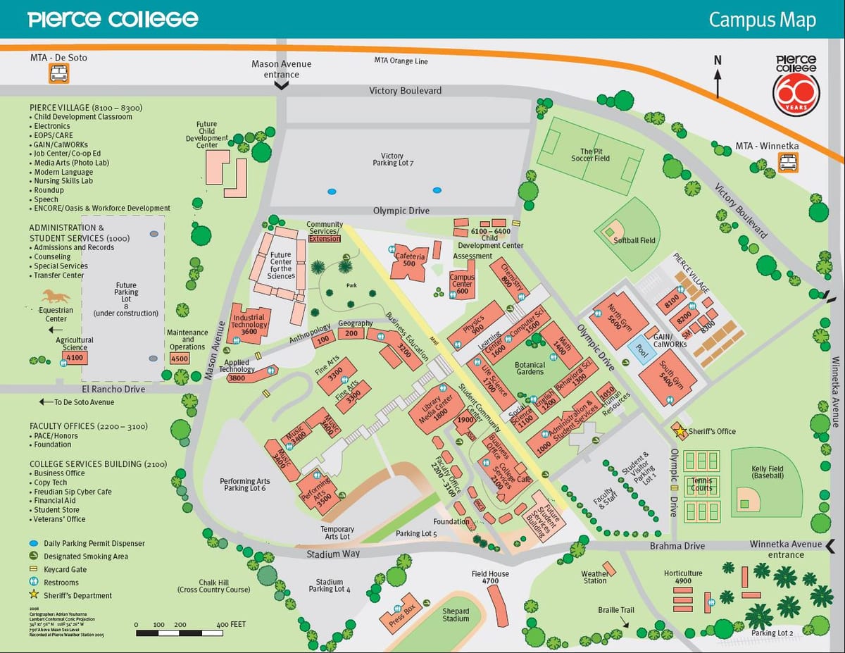 地図のピアス大学