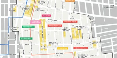 地図の店がロサンゼルス