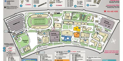 東LA大学地図