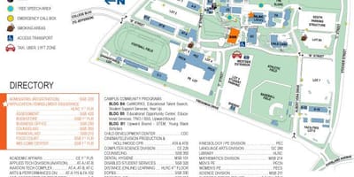 ウエストロサンゼルス大学地図