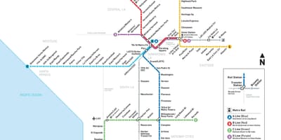 Lacmta地図