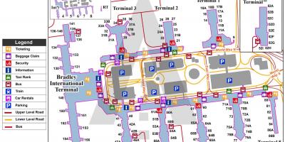 ラ国際空港地図