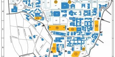 地図uclaの駐車場 